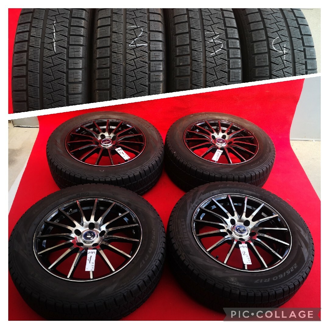 WEDS レオニス 17インチ 7.0J+42 5H-114.3 スタッドレス付 | www