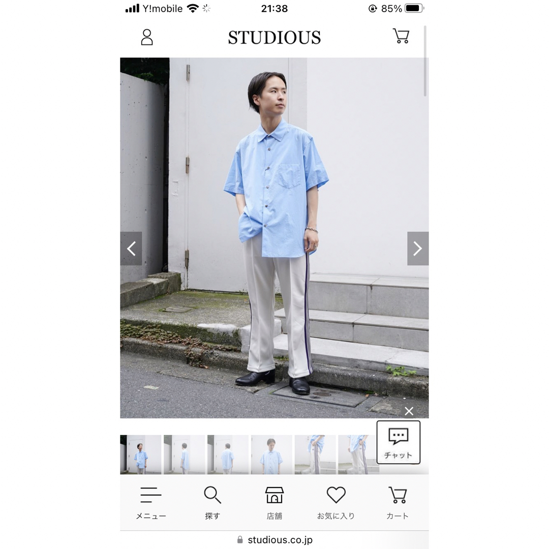 Needles - Needles ×STUDIOUS 別注 トラックパンツ (ナロー)の通販