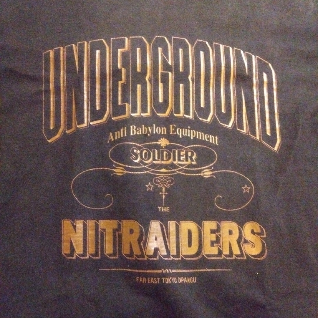 nitraid(ナイトレイド)のナイトレイド(nitraid) underground soldier Tシャツ メンズのトップス(Tシャツ/カットソー(半袖/袖なし))の商品写真