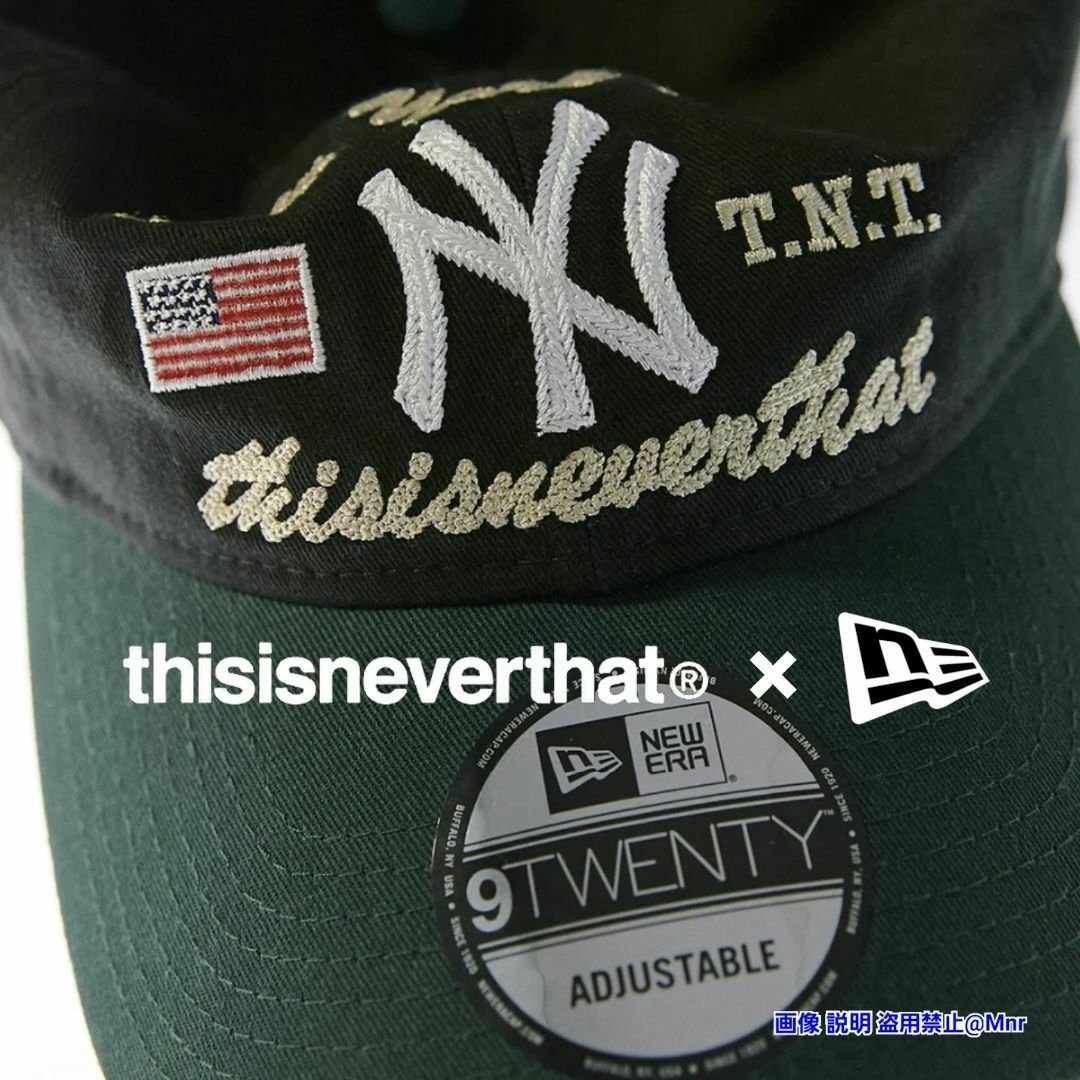 thisisneverthat New Era CAP ヤンキース コラボ 黒