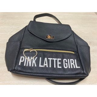 ピンクラテ(PINK-latte)のPINKLATTE黒色リュック(リュックサック)