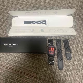 アップルウォッチ(Apple Watch)のApple Watch series3 NIKEモデル　GPS 42mm(その他)