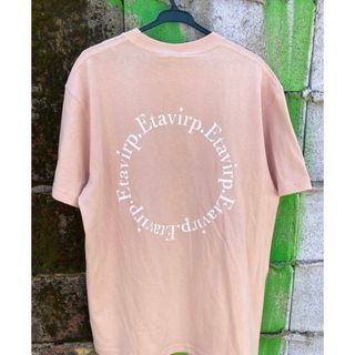 1LDK SELECT - Etavirp Circle Logo Tee Off Pink Lサイズの通販 by ks ...