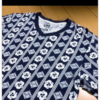 ユニクロ(UNIQLO)の松竹歌舞伎×UTコットンVネックT(Tシャツ/カットソー(半袖/袖なし))