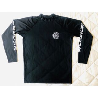 クロムハーツ(Chrome Hearts)の本物クロムハーツラッシュガードLロンTシャツ水着ウェットスーツパーカーパンツ(Tシャツ/カットソー(七分/長袖))