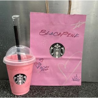 スターバックス(Starbucks)のいちご様専用　BLACKPINK スターバックス リユーザブルカップ(アイドルグッズ)