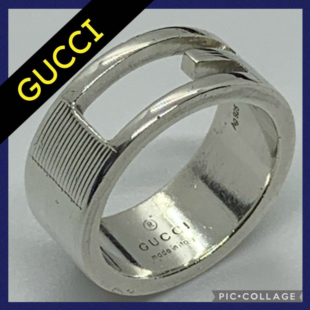 Gucci - GUCCI リング シルバー925 サイズ11号 グッチGマークの通販 by