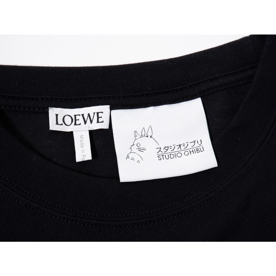 ロエベLOEWE 2021SSスタジオジブリ となりのトトロ Tシャツ ロエベLOEWE 2021SSスタジオジブリ となりのトトロ Tシャツ