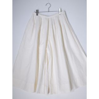 saquiサキ culotte skirt コットンリネン キュロットスカートパンツ【38】【LSKA71955】(その他)