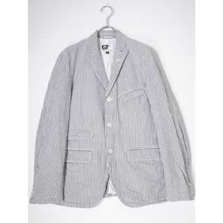 エンジニアードガーメンツ(Engineered Garments)のEngineered Garmentsエンジニアードガーメンツ Andover Jacket-Seersucker シアサッカーアンドーバージャケット【XS】【MJKA71819】(その他)