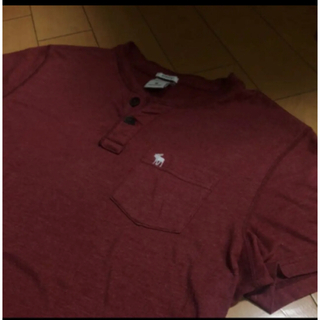 アバクロンビーアンドフィッチ(Abercrombie&Fitch)のアバクロコットンヘンリーポケT(Tシャツ/カットソー(半袖/袖なし))