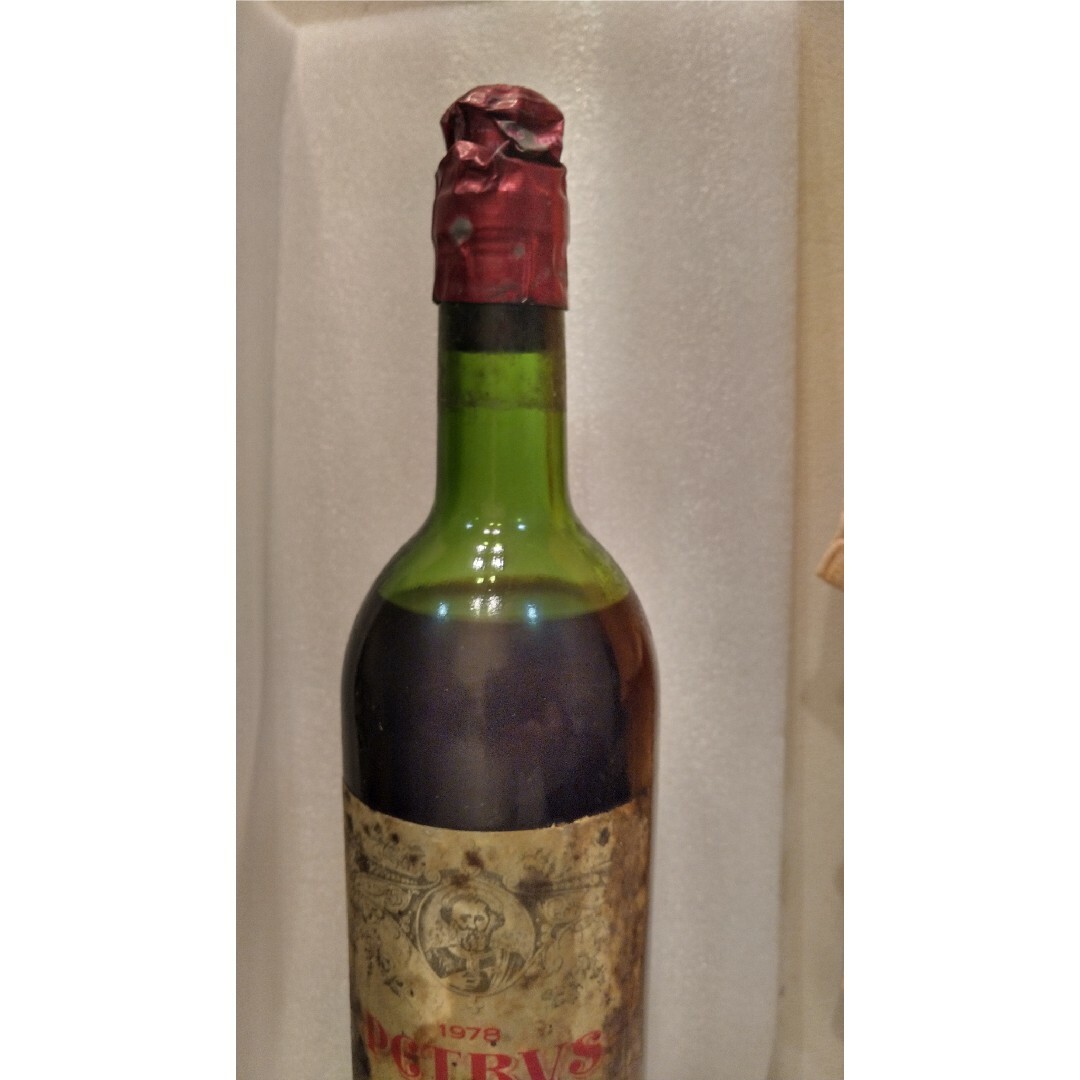 【訳あり】シャトー・ペトリュス 1978 赤 ワイン ボルドー　高級　メルロー