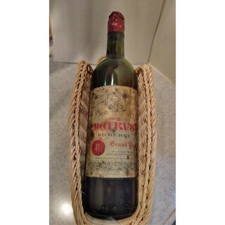 【訳あり】シャトー・ペトリュス 1978 赤 ワイン ボルドー　高級　メルロー(ワイン)