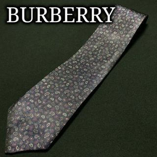 バーバリー(BURBERRY)のバーバリー ペイズリードット ネイビー ネクタイ A107-A19(ネクタイ)