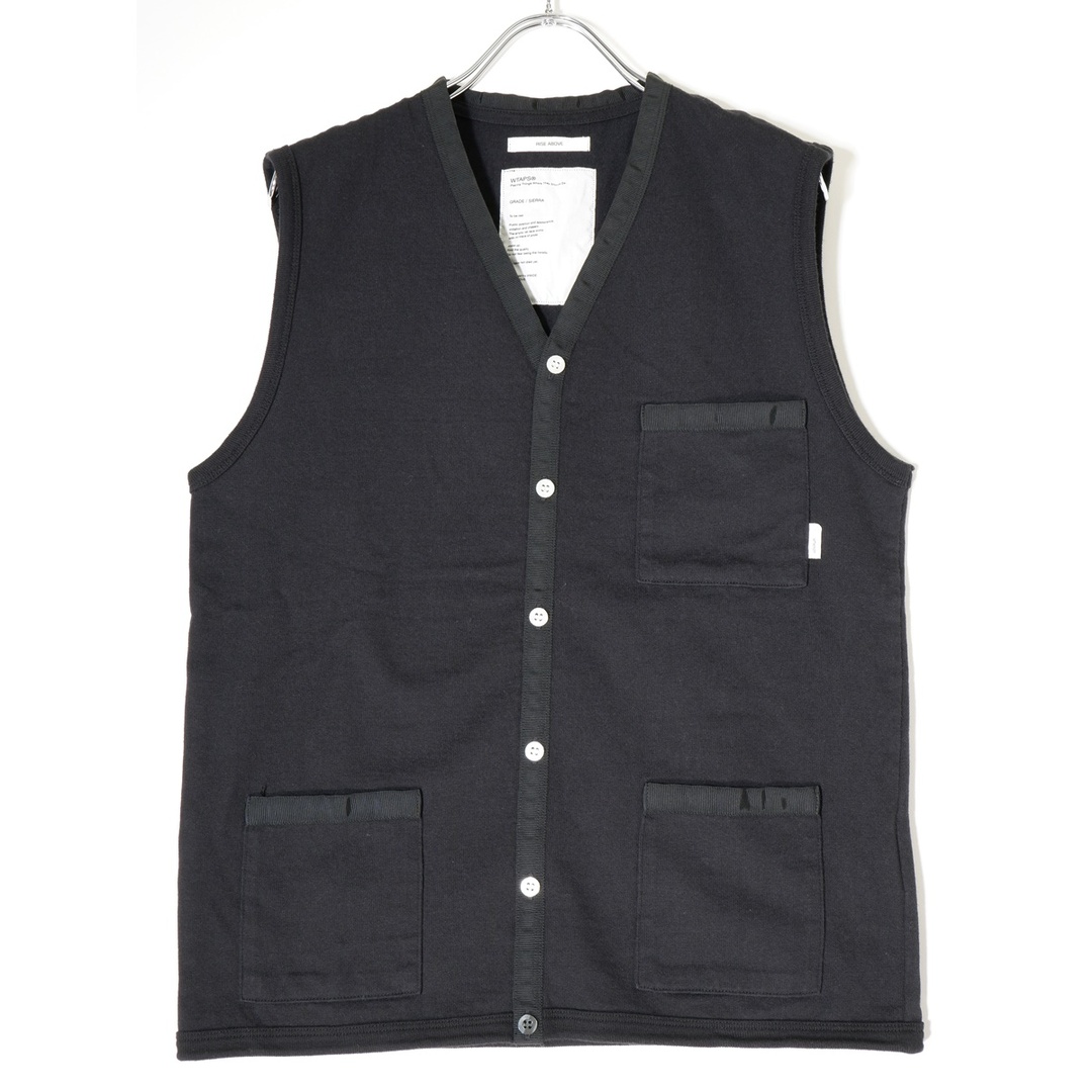 WTAPSダブルタップス CLUB.VEST/VEST.BITTON.RACOジレベスト【S】【MTSA72050】