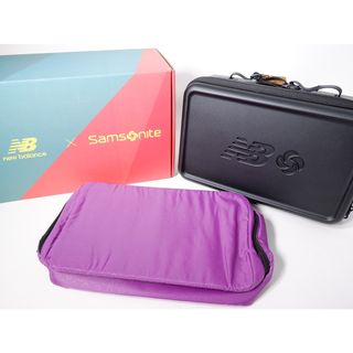 ニューバランス(New Balance)のニューバランスNew Balance ×Samsoniteサムソナイト SHOE BOX CROSSBODY BAGシューズボックス クロスボディ バッグ未使用品【-】【MBGA71920】(その他)