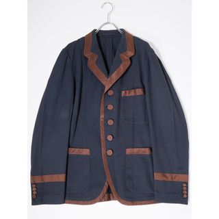 ポールスミス(Paul Smith)のPAUL SMITHポールスミス メインライン シルクパイピング コットンテーラードジャケット【L】【MJKA72081】(その他)