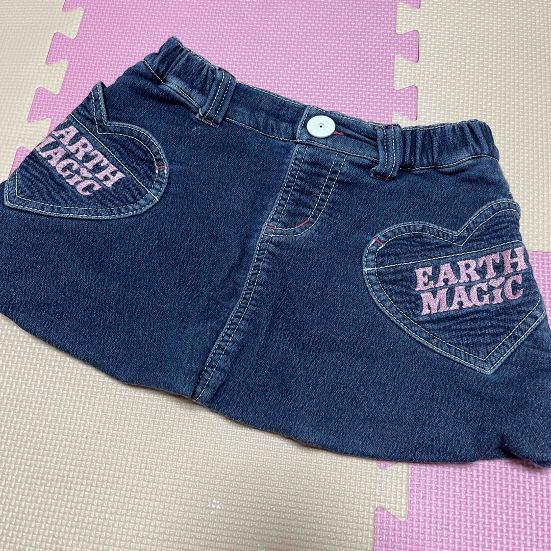 EARTHMAGIC(アースマジック)のアースマジック💜 キッズ/ベビー/マタニティのキッズ服女の子用(90cm~)(スカート)の商品写真