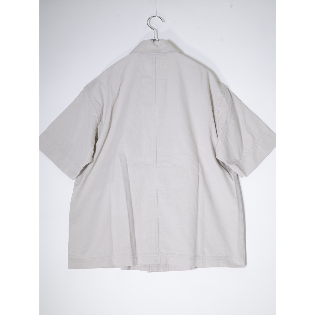 美品 定価4.1万 2023SS MARGARET HOWELL マーガレットハウエル FINE COTTON SILK シャツ 1/ネイビー リボン【2400013329842】