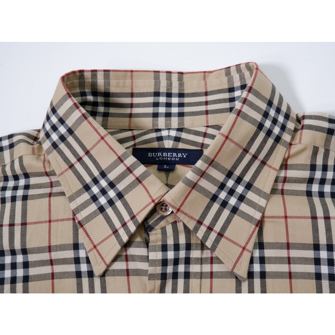 BURBERRY LONDONバーバリーロンドン ノバチェックコットン長袖 BURBERRY LONDONバーバリーロンドン ノバチェックコットン長袖