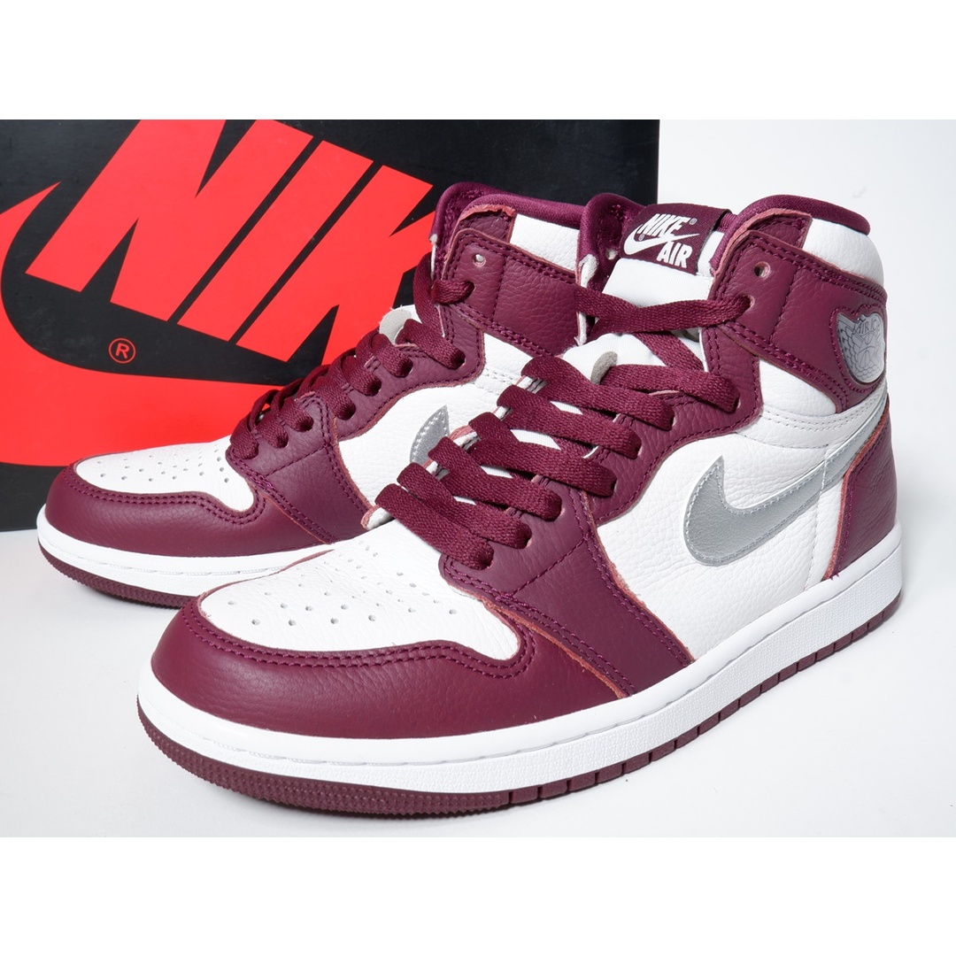 NIKEナイキ AIR JORDAN 1 RETRO HIGH OG Bordeauxエアジョーダン1レトロ OG  555088-611【US7(25cm)】【MFWA71922】 | フリマアプリ ラクマ