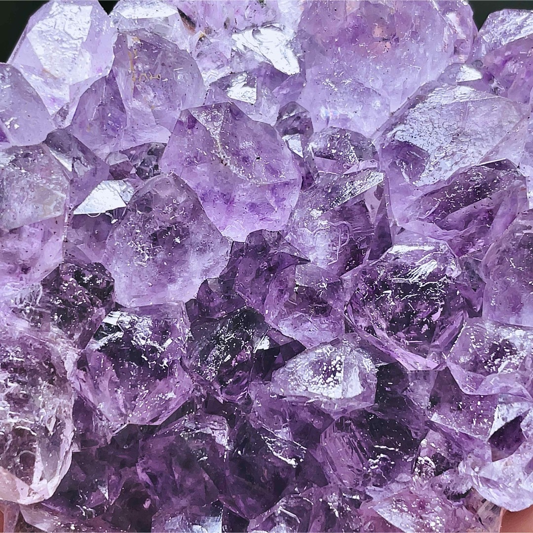 【超美品】 アメジスト　クラスター　原石　紫水晶　天然石　鉱物標本　7 1