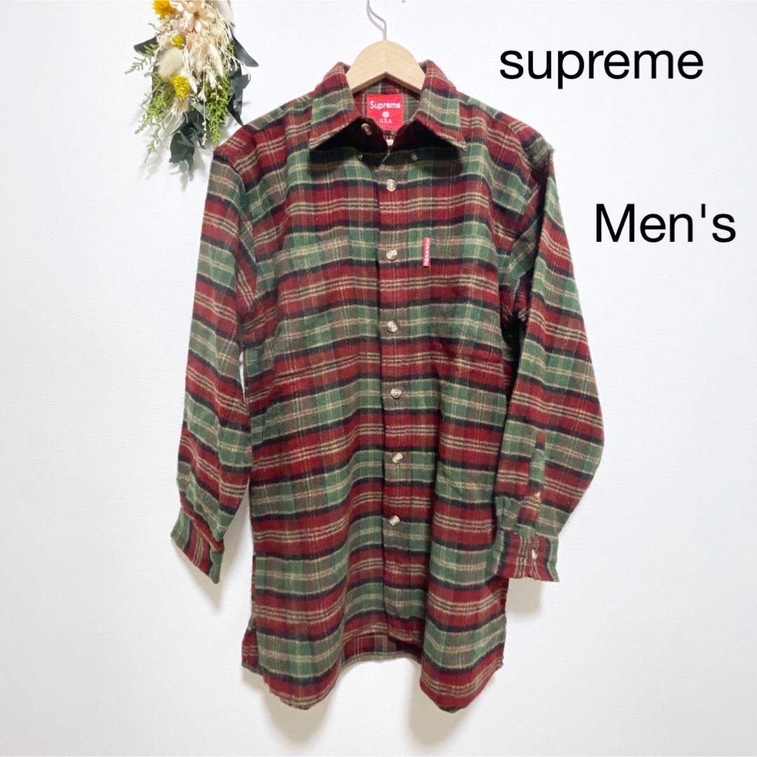 supreme チェックシャツ - シャツ