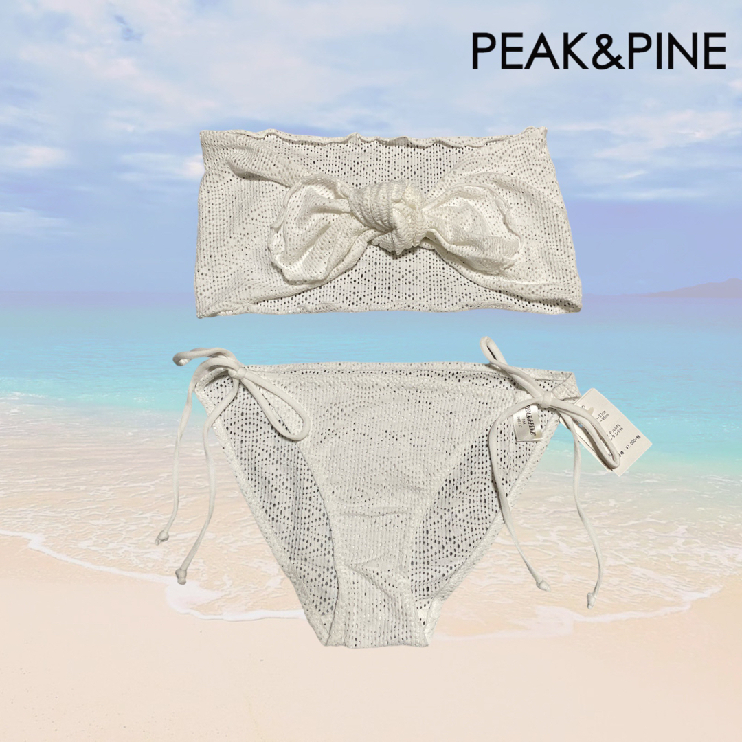 PEAK&PINE(ピークアンドパイン)の【新品】PEAK&PINE レイヤード ビキニ 重ね着 レディースの水着/浴衣(水着)の商品写真