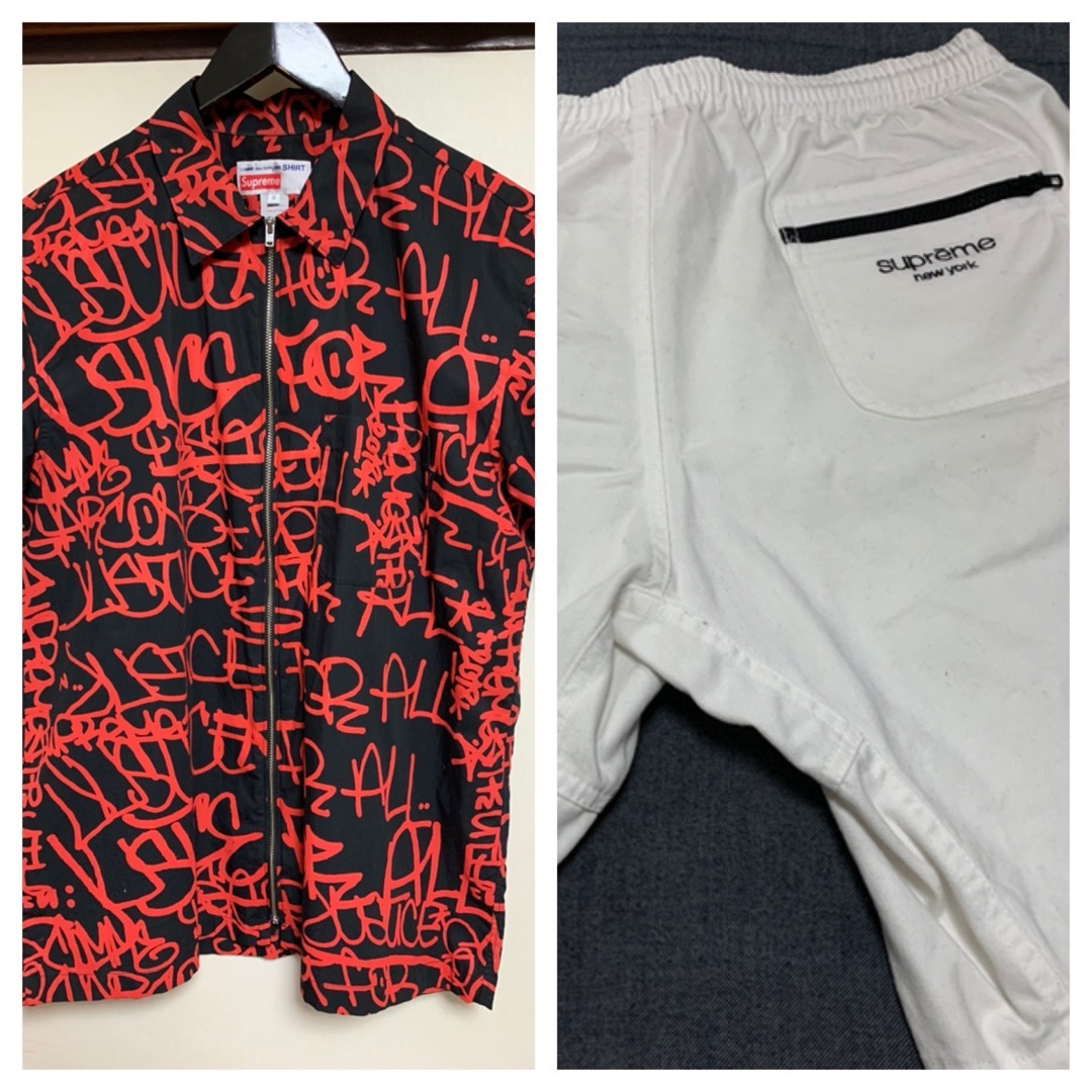 Supreme × COMME des GARCONS Shirtとハーフパンツ - シャツ