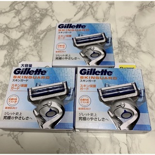 Gillette スキンガード 替刃8コ入 3セット 新品-