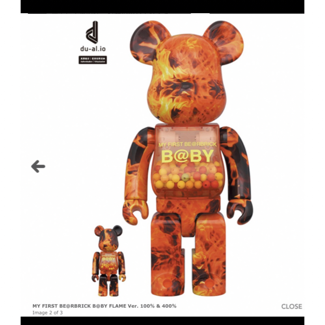 MEDICOM TOY - MY FIRST BE@RBRICK B@BY FLAME Ver. の通販 by