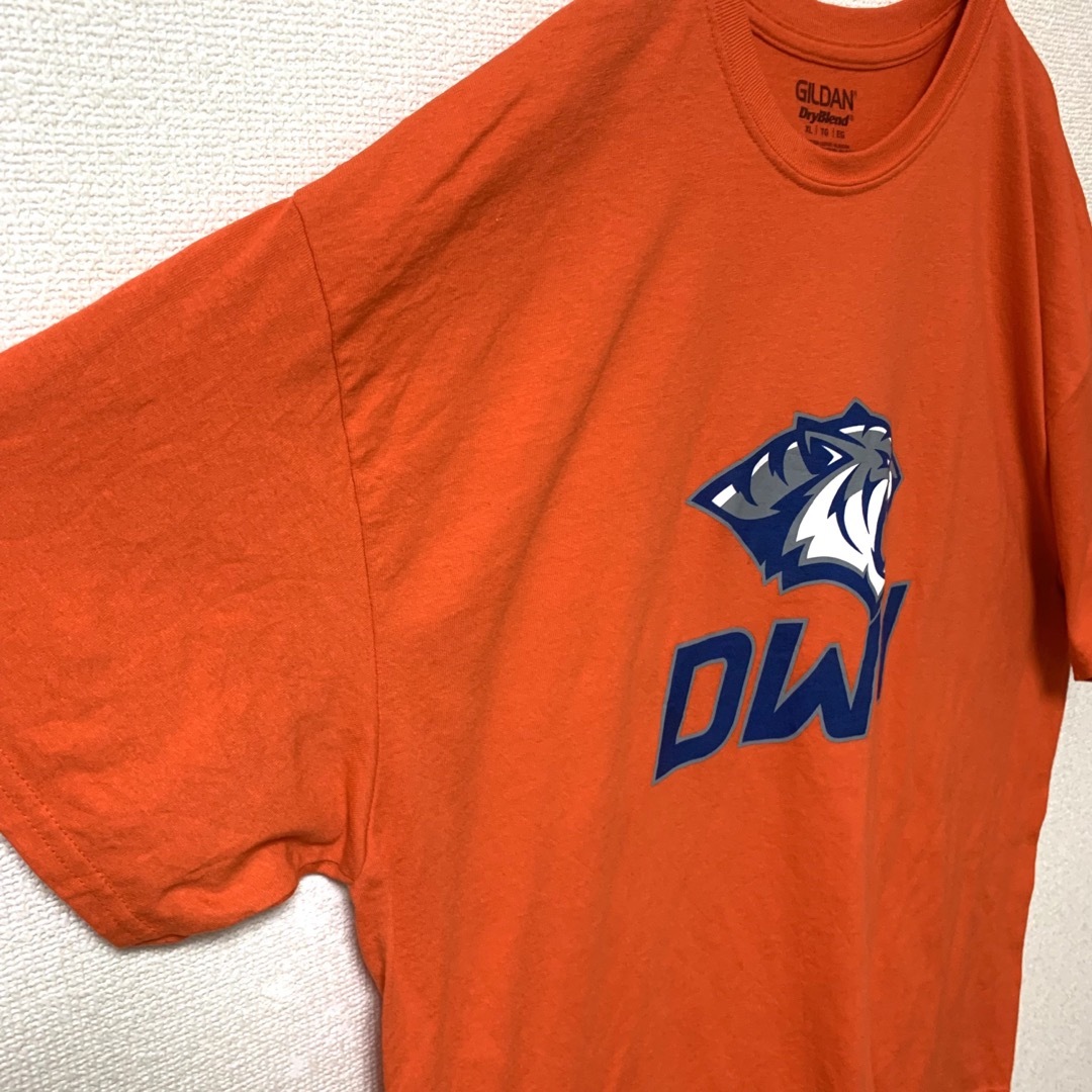 GILDAN(ギルタン)のUS古着 ギルダン Tシャツ NFL ジャクソンビル ゆるだぼ ヴィンテージ メンズのトップス(Tシャツ/カットソー(半袖/袖なし))の商品写真