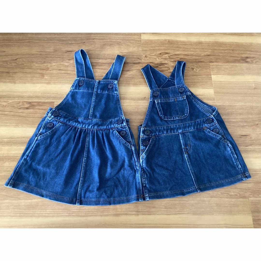 MUJI (無印良品)(ムジルシリョウヒン)のリンクコーデ キッズ/ベビー/マタニティのキッズ服女の子用(90cm~)(ワンピース)の商品写真