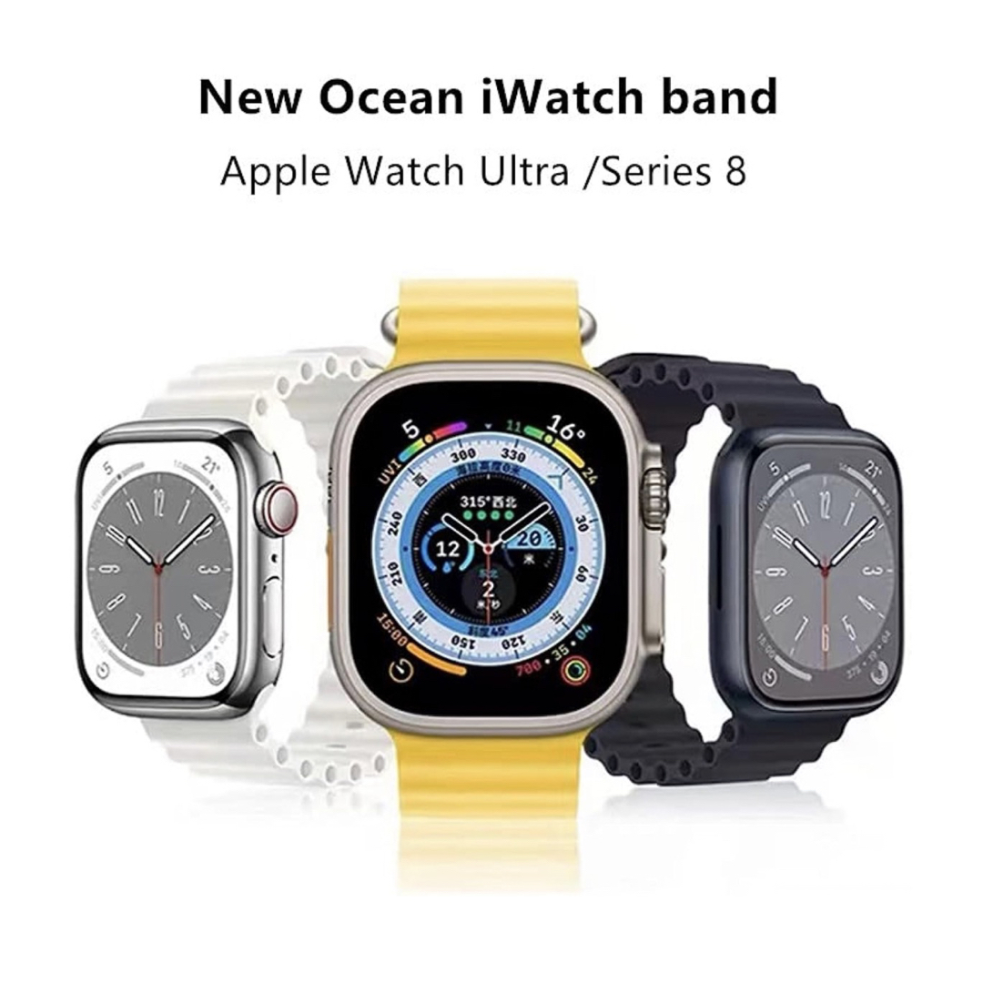 オーシャンバンドApple Watchシリコンバンド38/40/41mm 3本 メンズの時計(その他)の商品写真