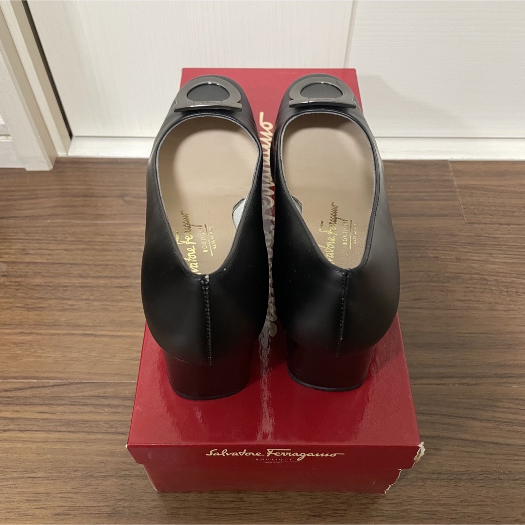 美品 Ferragamo FRULLY NAPLAKCALF ガンチーニ  7