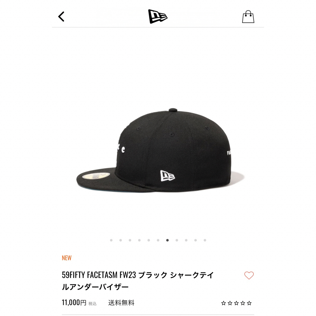 NEW ERA - 59FIFTY FACETASM FW23の通販 by ルシファー｜ニューエラー