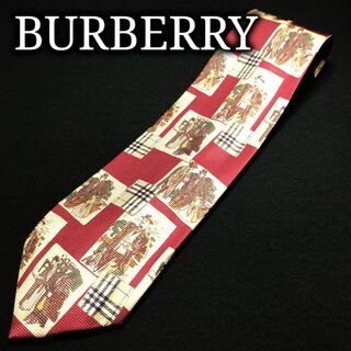バーバリー(BURBERRY)のバーバリー 紳士ノバチェック ワインレッド ネクタイ A107-C01(ネクタイ)