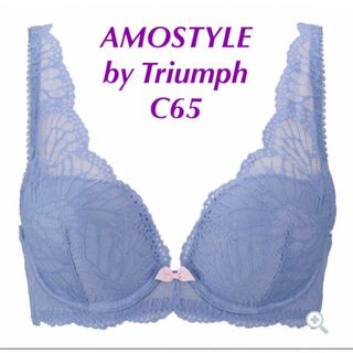 アモスタイル(AMO'S STYLE)のAMOSTYLE バタフライレース AMOHope Bra DeepV C65(ブラ)