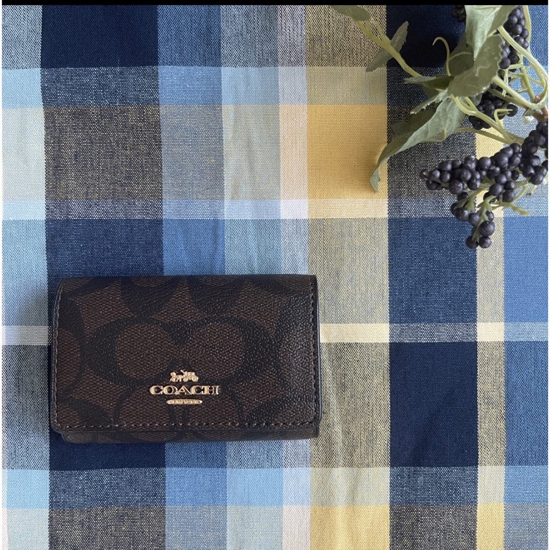 COACH - 【F77998IMAA8】コーチCOACHキーケースカードケースダーク