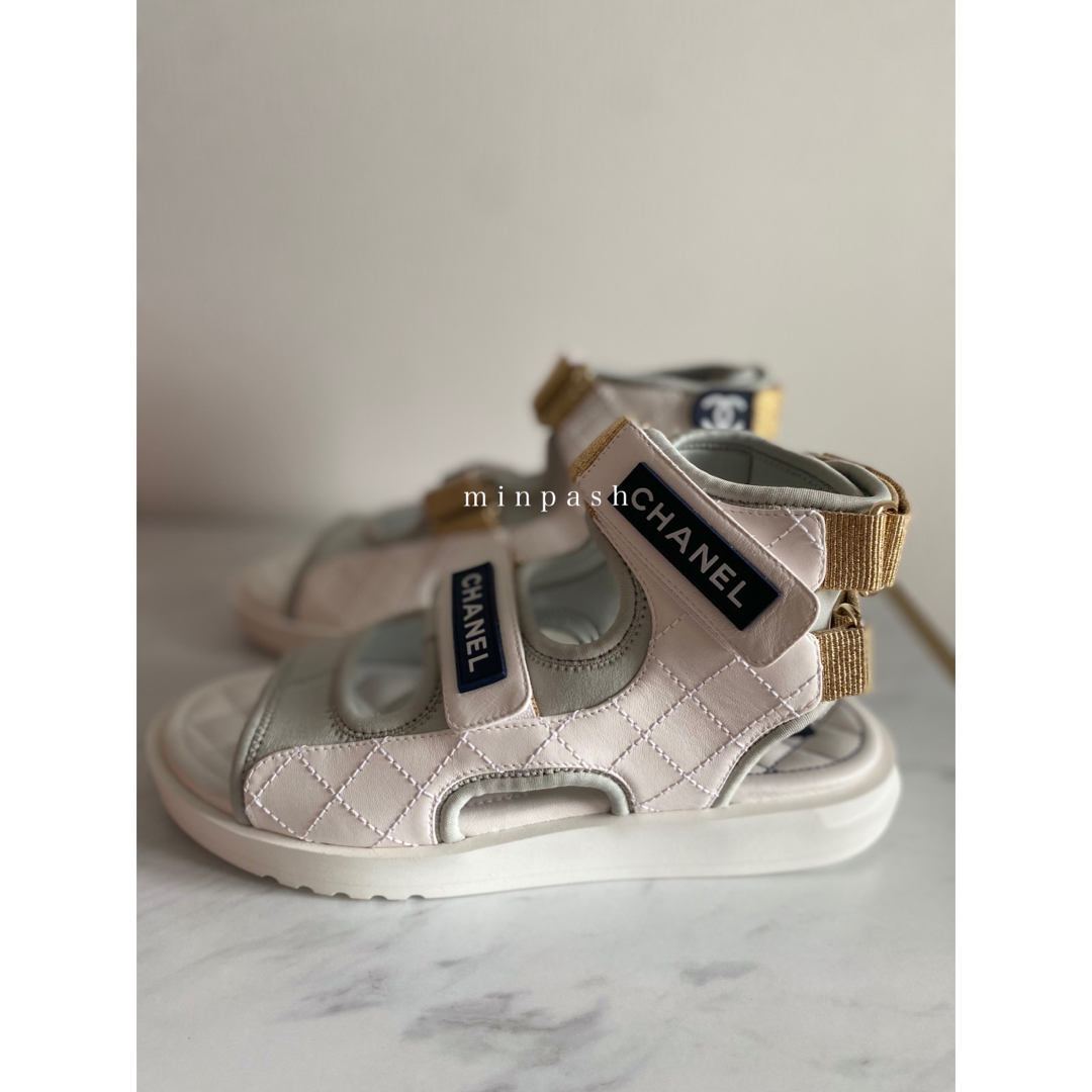 CHANEL ♡ スポーティーサンダル 37