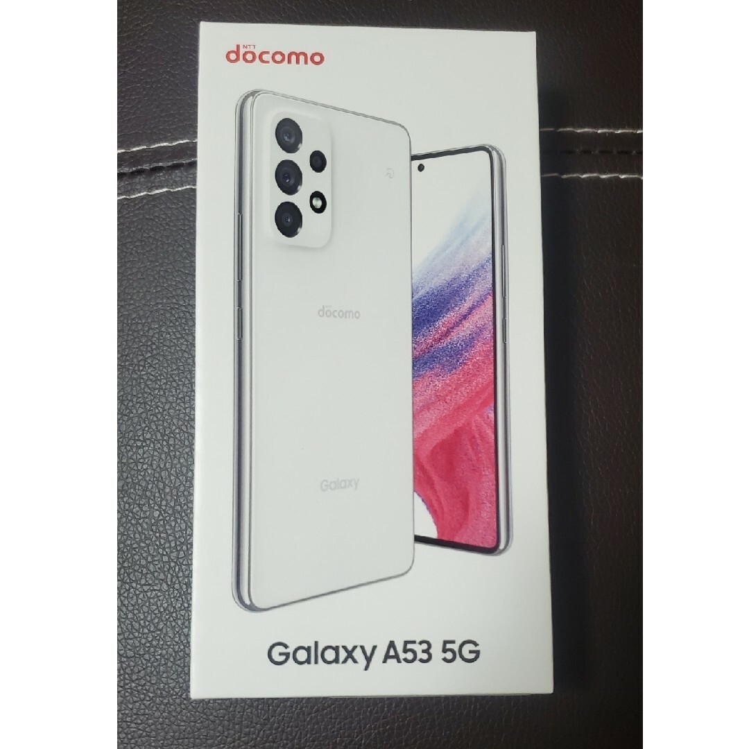 SAMSUNG Galaxy A53 5G SC-53C オーサムホワイト 本体