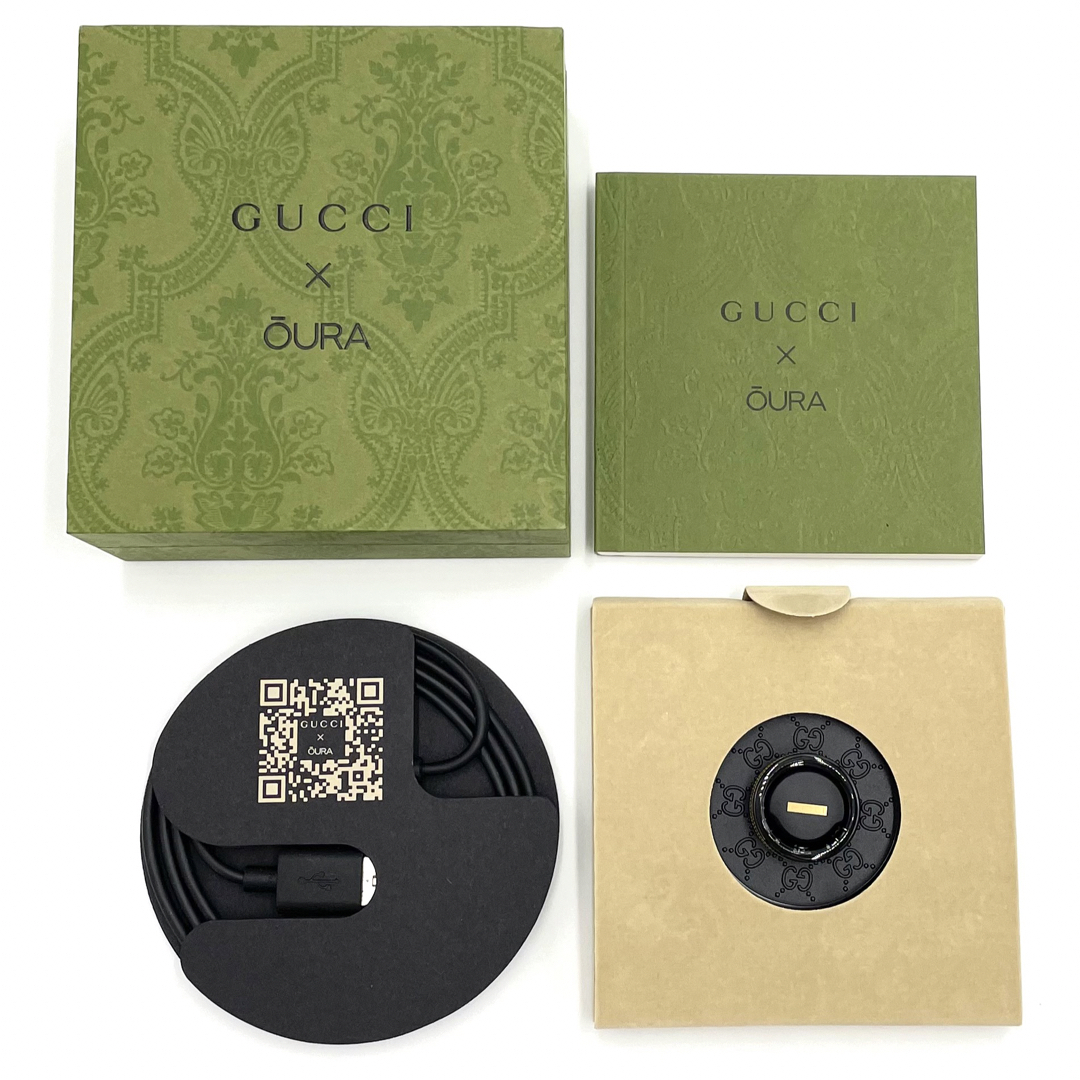 Gucci(グッチ)のGUCCI×OURA グッチ×オーラ スマートリング LE1 US9 約18号 メンズのアクセサリー(リング(指輪))の商品写真