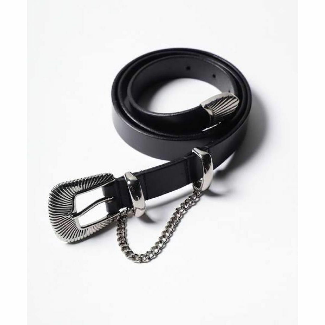 Jieda(ジエダ)のジエダ　レザー　ベルト　jieda belt 編み込みなし メンズのファッション小物(ベルト)の商品写真