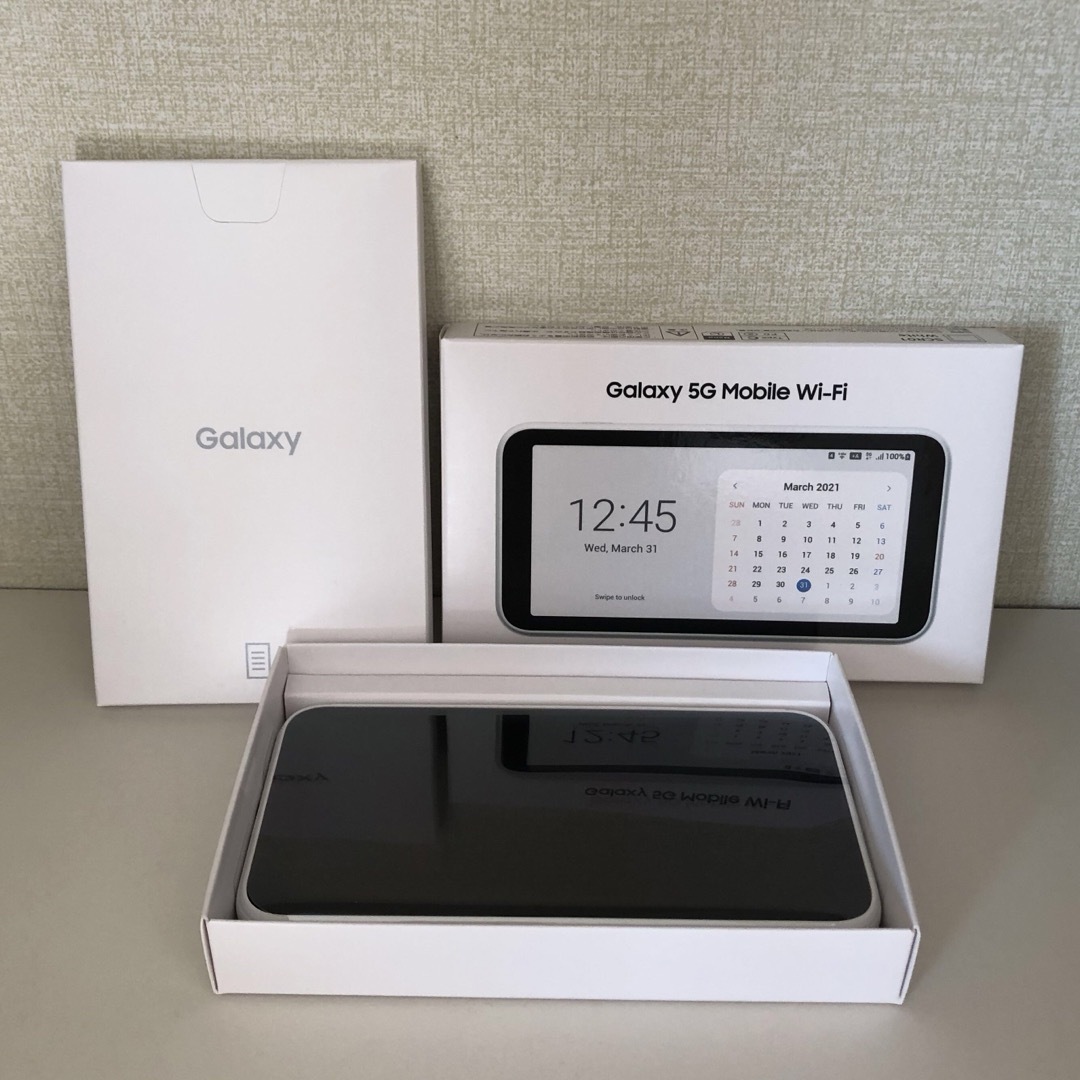 新品】SAMSUNG Galaxy 5G Mobile Wi-Fi SCR01 - その他