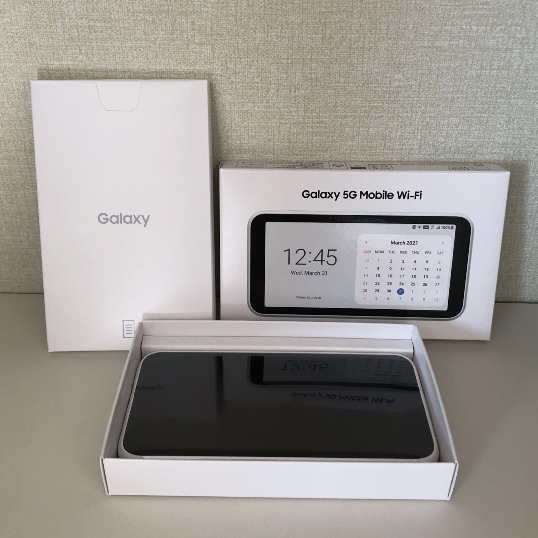 新品SAMSUNG Galaxy 5G Mobile Wi-Fi SCR01 - その他