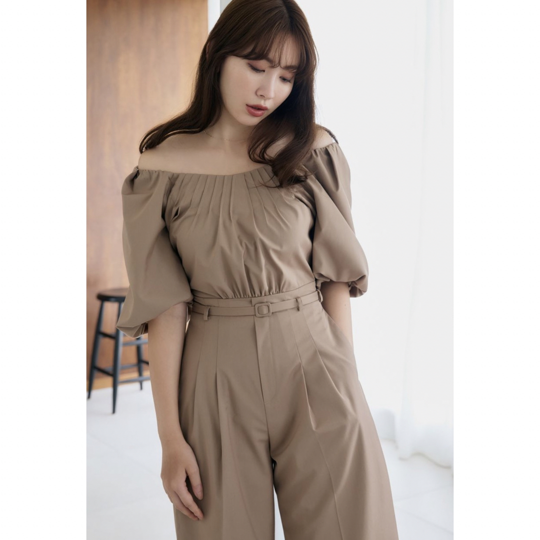 Her lip to(ハーリップトゥ)のRoches Open Back Jumpsuit レディースのパンツ(オールインワン)の商品写真