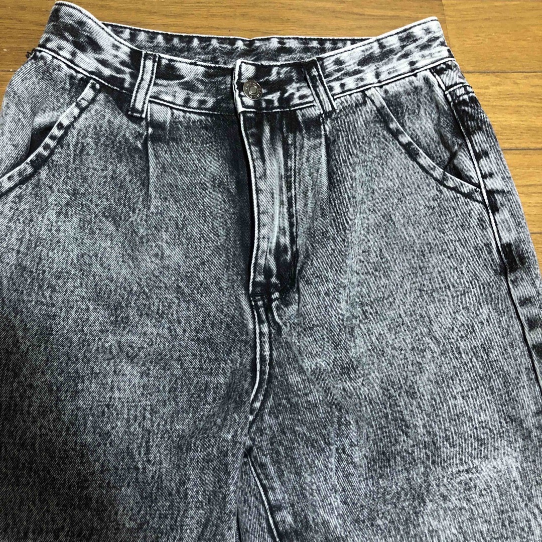 SHEIN デニム(霜降り黒) XSの通販 by sarara's shop|ラクマ