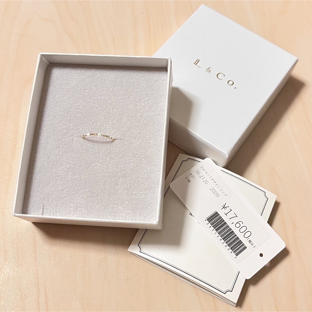 L&CO.(エルアンドコー)のL&Co.♡K10カットデザインリング レディースのアクセサリー(リング(指輪))の商品写真