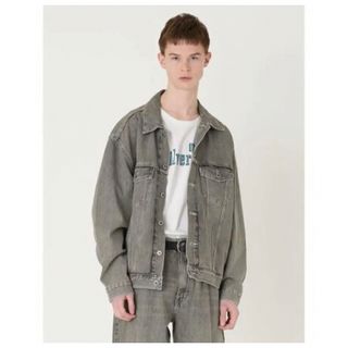 シルバータブ(SILVER TAB（Levi's）)のリーバイス　シルバータブ　ブラックデニム　ジャケット(Gジャン/デニムジャケット)