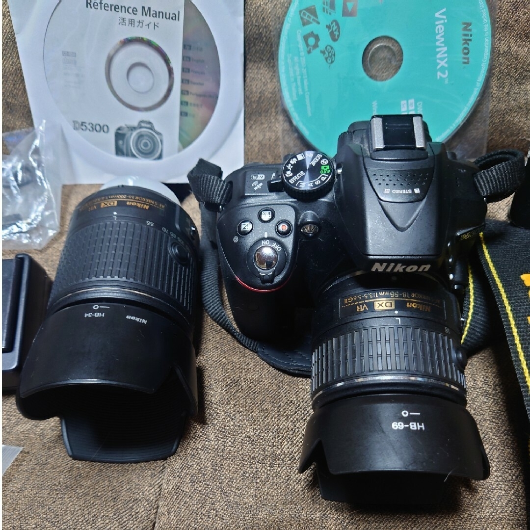 Nikon D5300 18-55 VR2 レンズキット BLACK